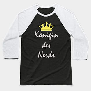 Königin der Nerds Baseball T-Shirt